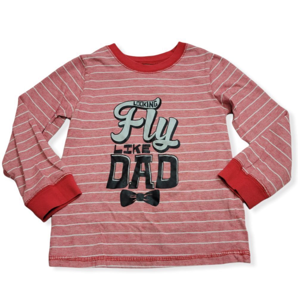 Wonderkids fly like Dad shirt 5T